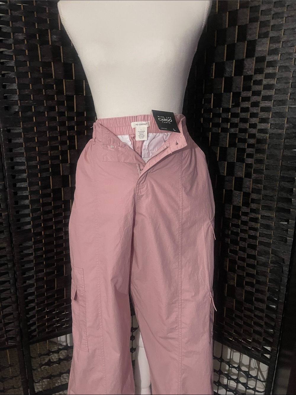 Mauve Cargo Pants